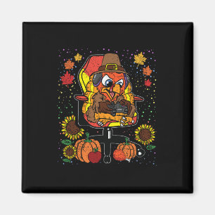 Imã Jogador de jogos no dia de agradecimento