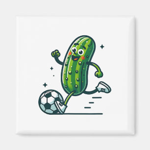 Imã Jogador de Pepino de Futebol Kick Byll Picles Engr