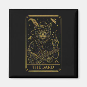 Imã Jogador de Rpg O Rd Dado D20 Gato Geek Nerdy Homen