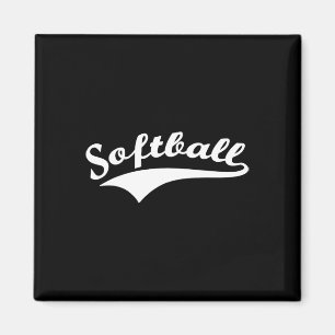 Imã Jogador de Softbol Escolar Recreativo Equipe Escol