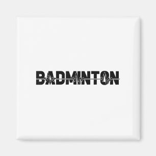 Imã Jogador de Tartaruga Badminton - Equipe Racquet Ek