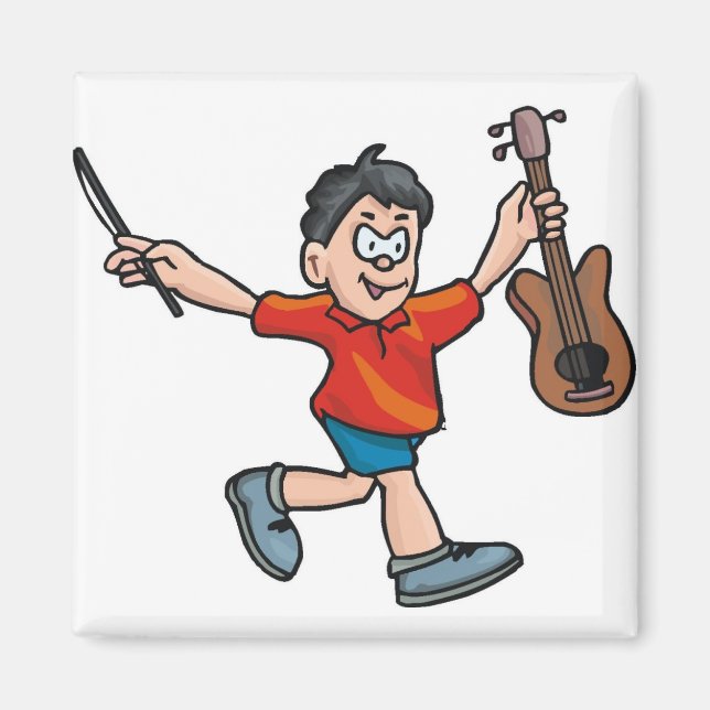 Imã Jogador de Violino (Frente)