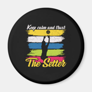 Imã Jogador de Voleibol   Manter Calma E Confiança