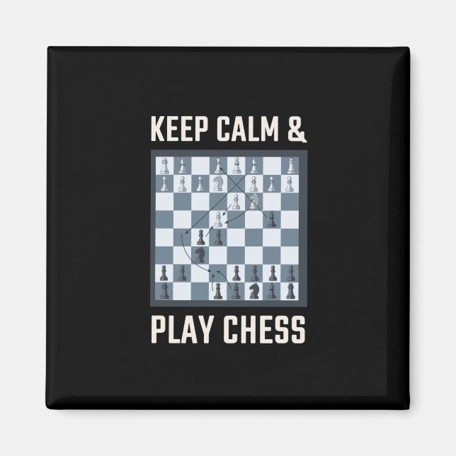 Imã Jogador de Xadrez do Conselho Chess (Frente)