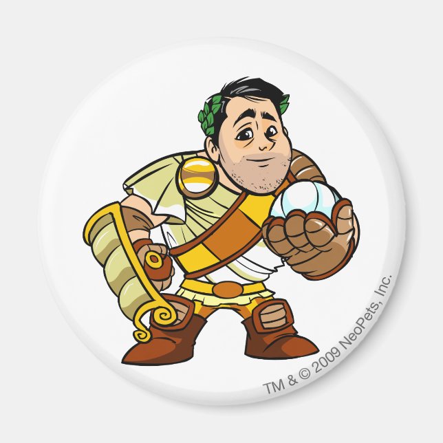 Imã Jogador do Funcionarios Altador El Picklesaur (Frente)