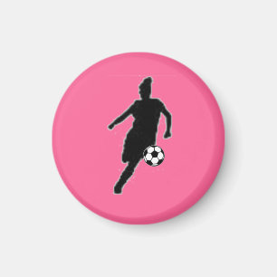 Imã Jogador do TAG da menina do futebol (fêmea) -