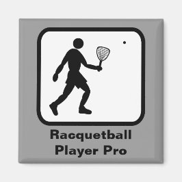 Imã Jogador Racquetball Pro