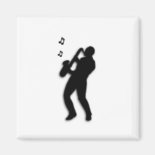 Imã Jogador saxofone
