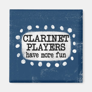 Imã Jogadores Clarinet Têm Mais Magneta De Refrigerado
