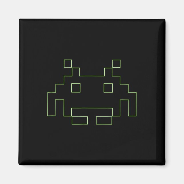 Imã Jogadores de Alienígena Espacial Retroativos do Jo (Frente)