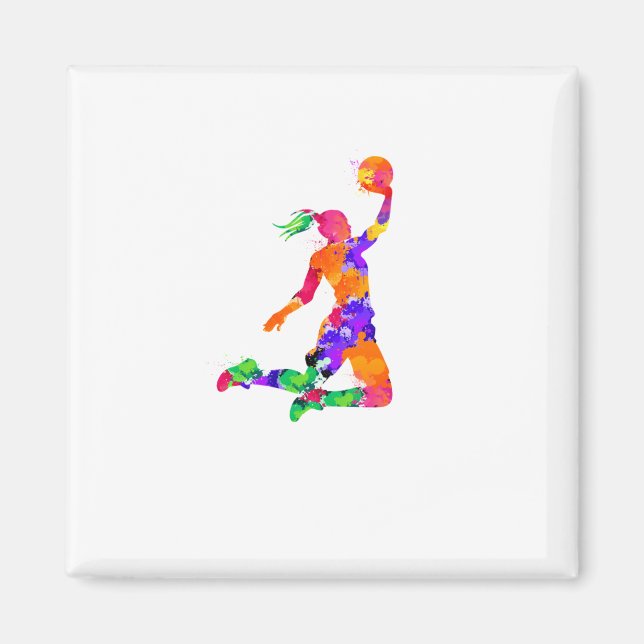 Imã Jogadores De Basquete Para Ventiladores De Basquet (Frente)