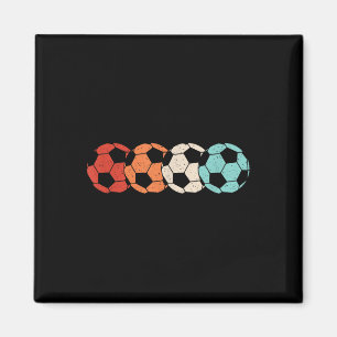 Imã Jogadores de futebol do Retro Bola Homens Mulheres