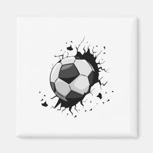 Imã Jogadores de Futebol Time de Futebol Gráfico Espor