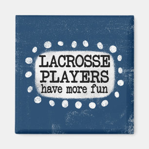 Imã Jogadores De Lacrosse Têm Mais Magnética De Refrig
