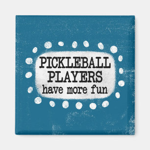 Imã Jogadores De Pickleball Têm Mais Magia Divertida
