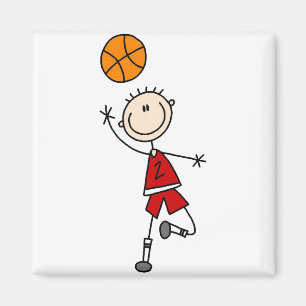 Imã Jogando o ímã do basquetebol