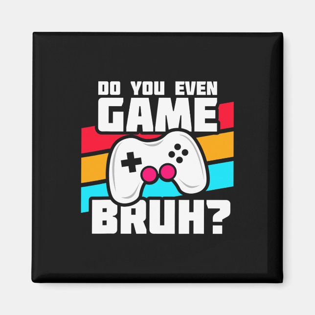 Imã Jogando Video Games - Jogos de PC e Console - Vi D (Frente)