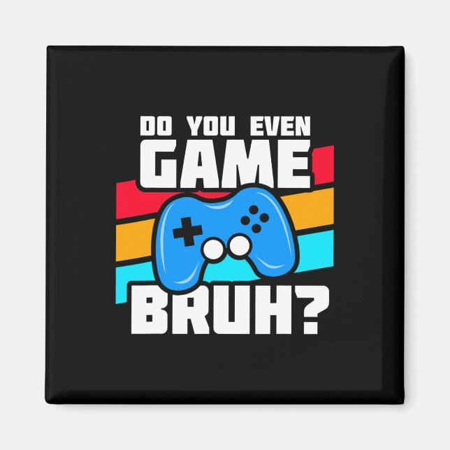 Imã Jogando Video Games - Meme de Jogador de Vídeo Gam (Frente)