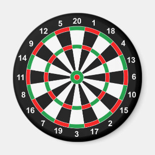 Imã Jogo clássico de destino redondo do Master Darts C