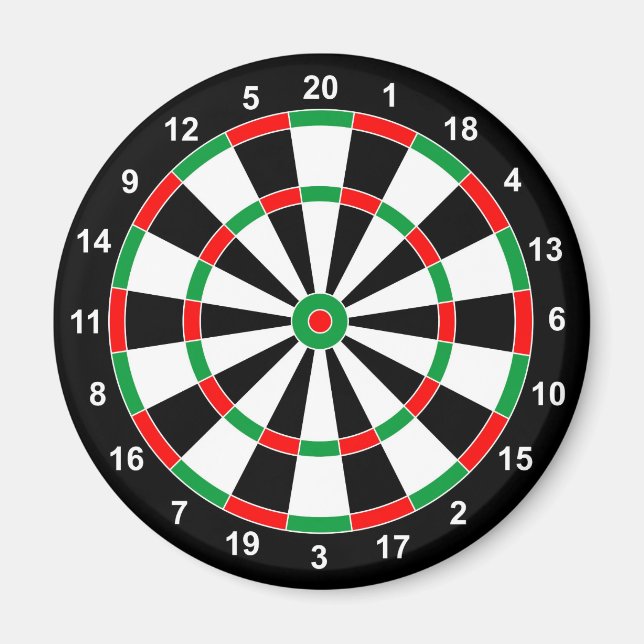 Imã Jogo clássico de destino redondo do Master Darts C (Frente)