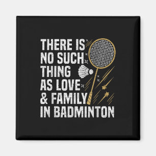 Imã Jogo de Badminton Tal Coisa Peteca Jogador de Badm