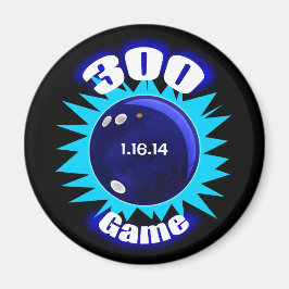 Imã Jogo de Boliches Personalizadas 300, com data,