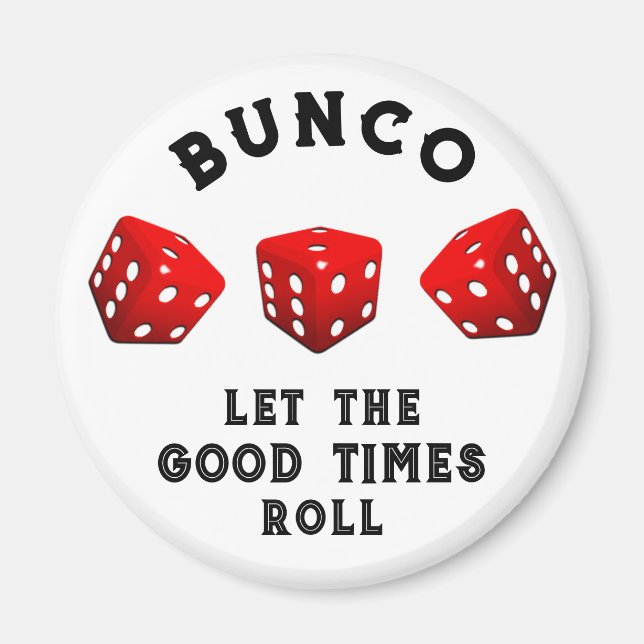 Imã Jogo de Bunco (Frente)