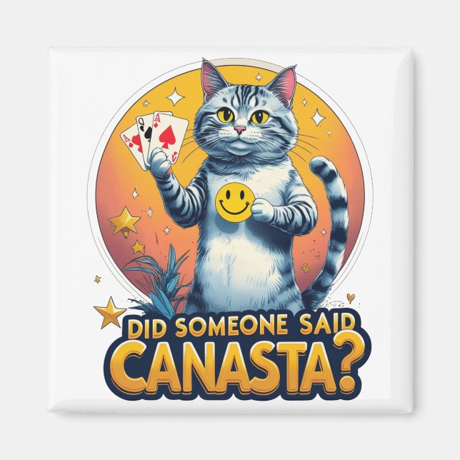 Imã Jogo de canastra Estratégia de cartas (Frente)
