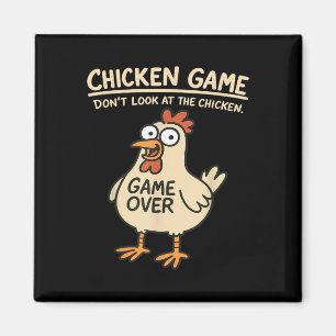 Imã Jogo De Frango Não Olhe Para A Garota Engraçada De