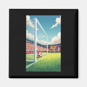 Imã Jogo de Futebol Esportivo Campo de Byll Jogue Chut