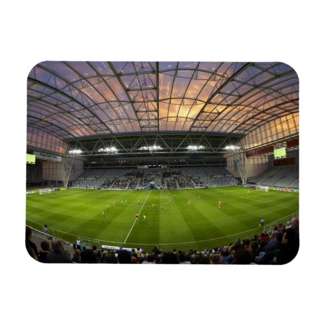 Ímã Jogo de futebol, Forsyth Barr Stadium, Dunedin (Horizontal)