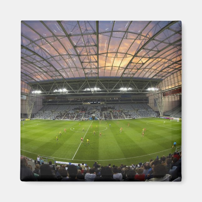 Imã Jogo de futebol, Forsyth Barr Stadium, Dunedin (Frente)