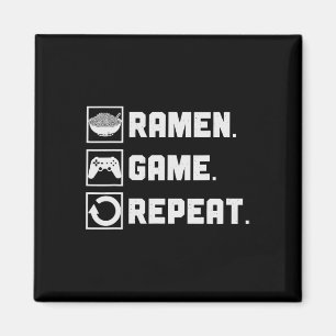 Imã Jogo de Ramen Repetir Macarrão Video Games Console