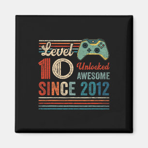 Imã Jogo de Vídeo de 10 Anos de Aniversário do Nível 1