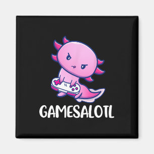 Imã Jogo de vídeo Gamesalotl Axolotl