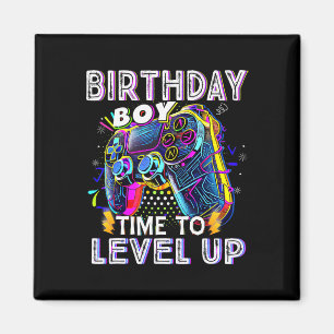 Imã Jogo De Vídeo Hora Do Garoto De Aniversário Para A