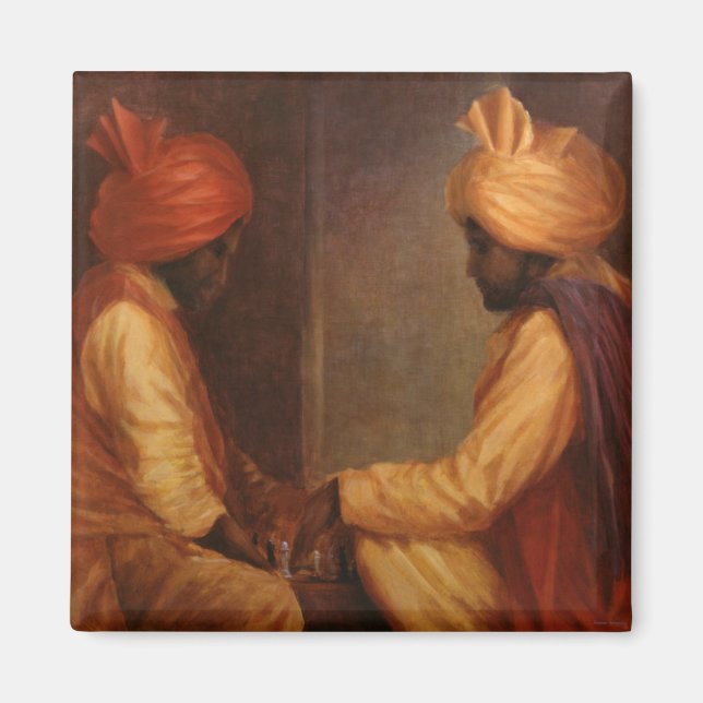 Imã Jogo de xadrez (Frente)