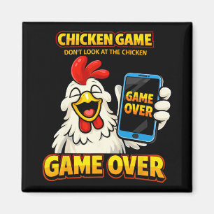 Imã Jogo do Frango Não Olhe Para o Frango Jogo Termina