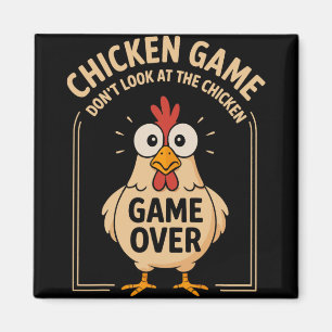 Imã Jogo do Frango Não Olhe para o Frango Jogo Termina