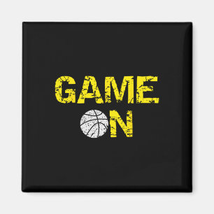 Imã Jogo em Bysketbyll; Blue Black Yellow Dourada Team