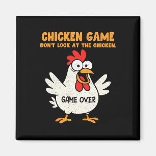 Imã Jogo Engraçado do Frango Não Olhe para o Frango An