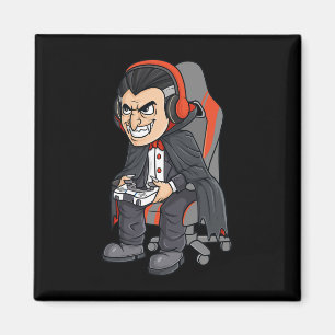 Imã Jogo Halloween Vampiro Assustador Garotos Jovens
