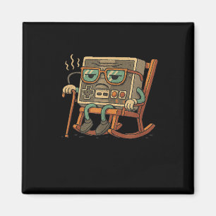 Imã Jogo Jogador Antigo Engraçado Jogos Retro 80s 90s 