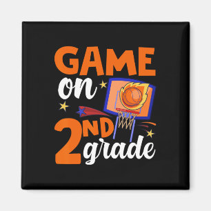 Imã Jogo No segundo De Basquete De Volta Ao Ensino Esc