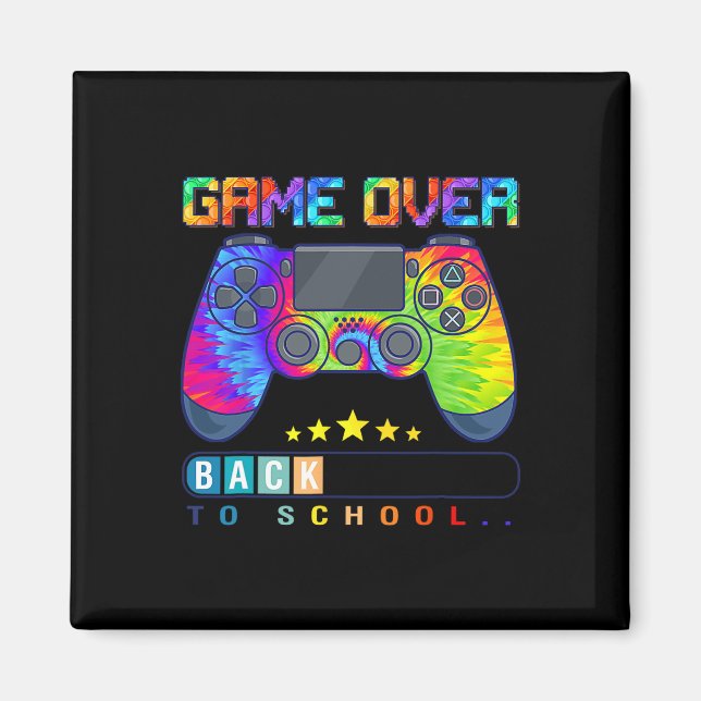 Imã Jogo Terminado De Volta à Escola Diversão Crianças (Frente)