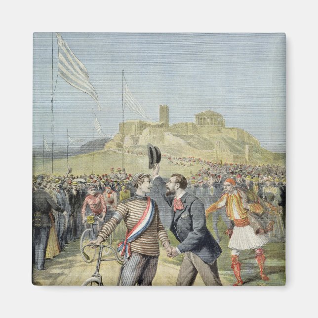 Imã Jogos de Olimpiadas em Atenas (Frente)