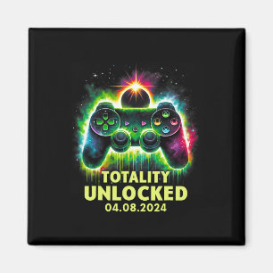 Imã Jogos de Vídeo Solar Eclipse 2024