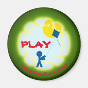 Imã Jogue! Vamos! Vai voar uma pipa! Íman