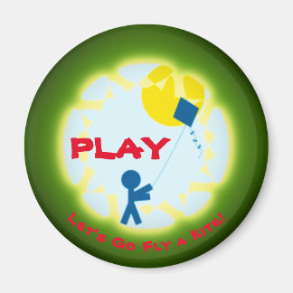 Imã Jogue! Vamos! Vai voar uma pipa! Íman