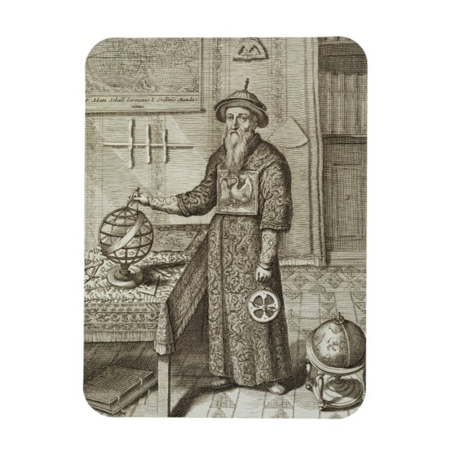 Ímã Johann Adam Schall von Bell (1591-1666) de "Chin (Vertical)